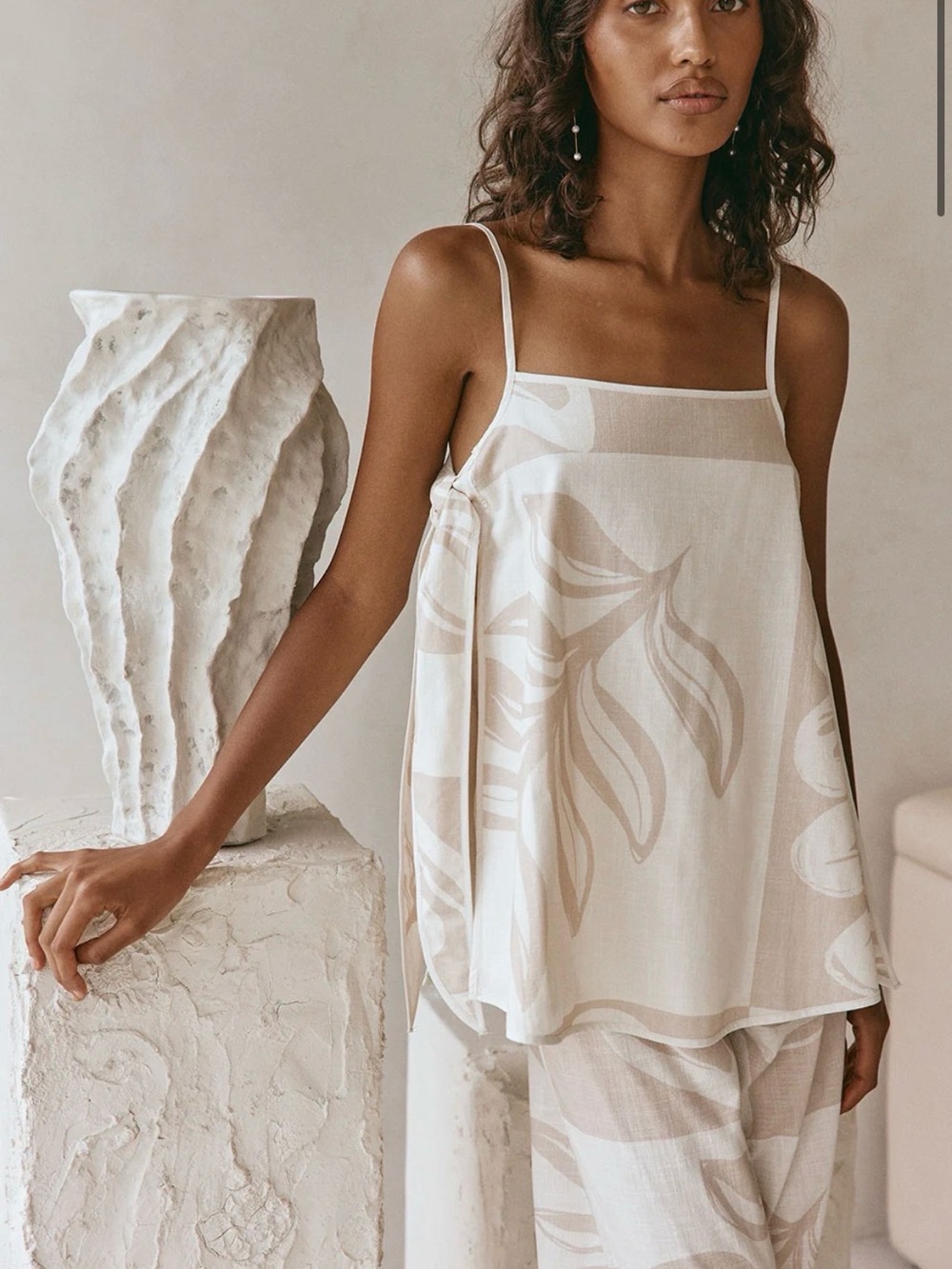 Sabo Skirt Chiara Top Terra Forme Size S NWT